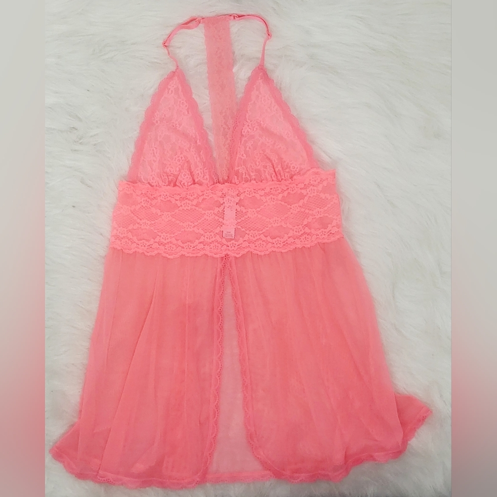 Victoria's Secret Chemise Intimate's Pink Lace Medium